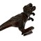 Decorative Bookends Set of 2 Cast Iron Animal Shelf Decor Brown Rustic